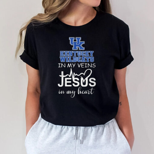 Kentucky Wildcats In My Veins T Shirts