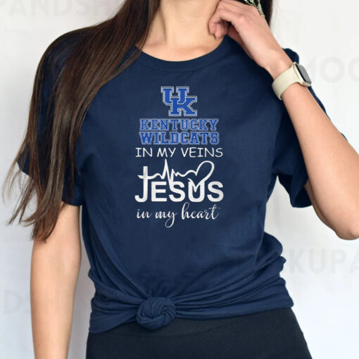 Kentucky Wildcats In My Veins TShirt