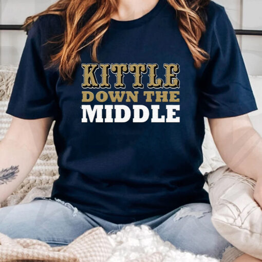 Kittle Down The Middle San Francisco 49ers Thing T Shirts