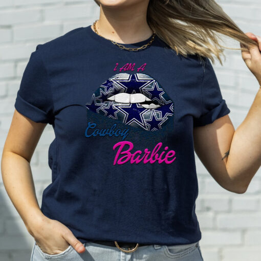 Lip Dallas Cowboys Barbie Unisex T shirts