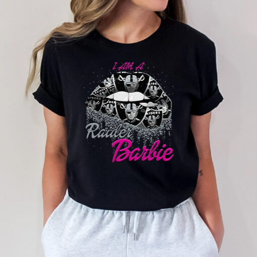Lip Las Vegas Raiders Barbie shirts