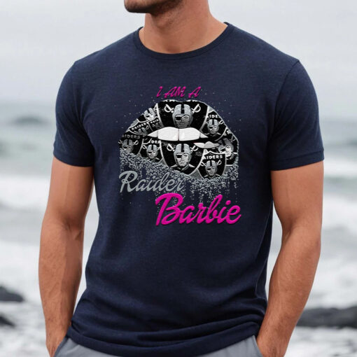 Lip Las Vegas Raiders Barbie t shirt
