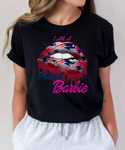 Lip New England Patriots Barbie t shirt