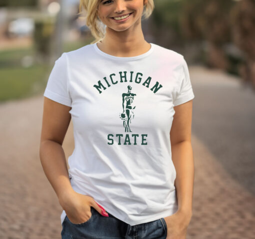 MSU - SPARTY STATUE Shirts Michigan State University