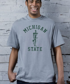 MSU - SPARTY STATUE T-Shirt Michigan State University