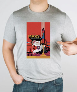 Mars multiple tours tshirt