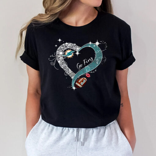Miami Dolphins Go Fins Unisex T Shirts