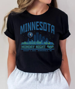 Monday Night RAW x Minnesota T Shirts