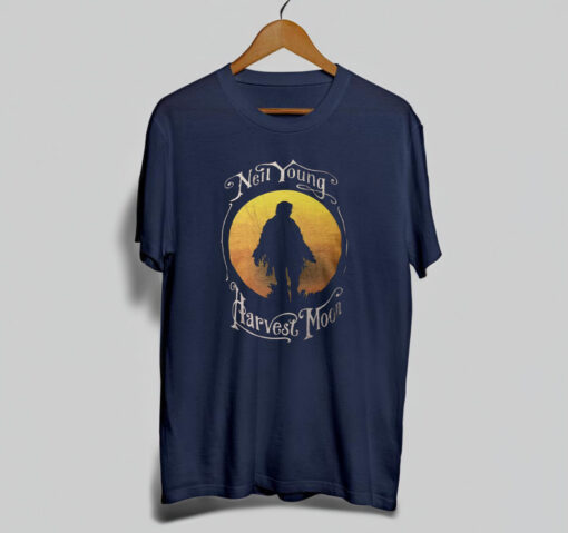 Neil Young Soft Organic Vintage Harvest Moon T Shirt