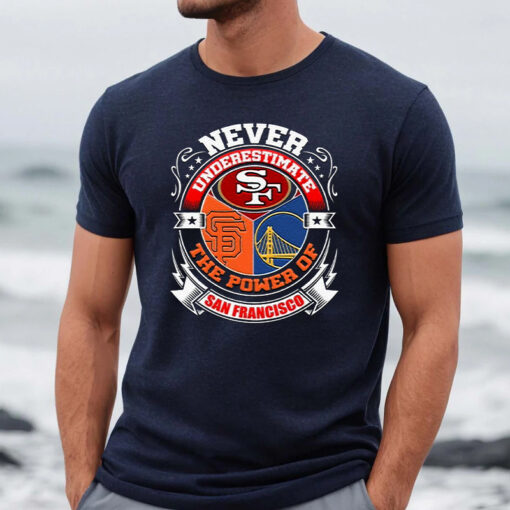 Never Underestimate The Power Of San Francisco Team Sport TShirt