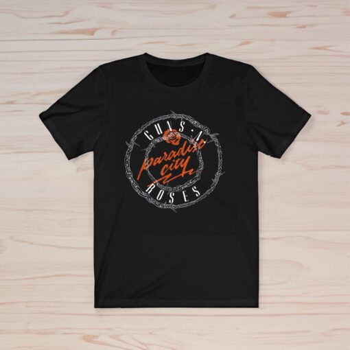 Official Guns N' Roses Paradise Logo Shirt