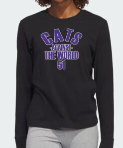 Pat Fitzgerald Cats Against The World T Shirt