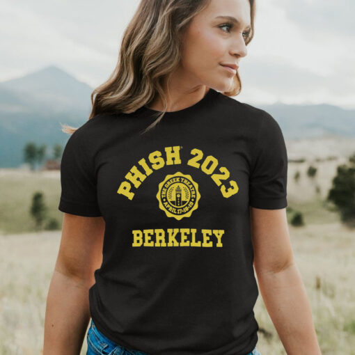 Phish Berkeley 2023 Collegiate Youth Event Shirts