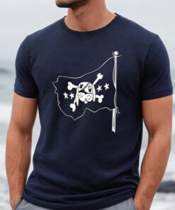 Pirate Dog Pocket T Shirt