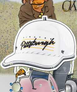 Pittsburgh Pirates '47 White 2023 City Connect Downburst Hitch Snapback Hats