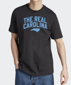 Real Carolina NC Black T Shirt