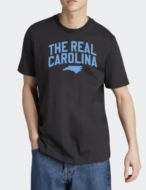 Real Carolina NC Black T Shirt