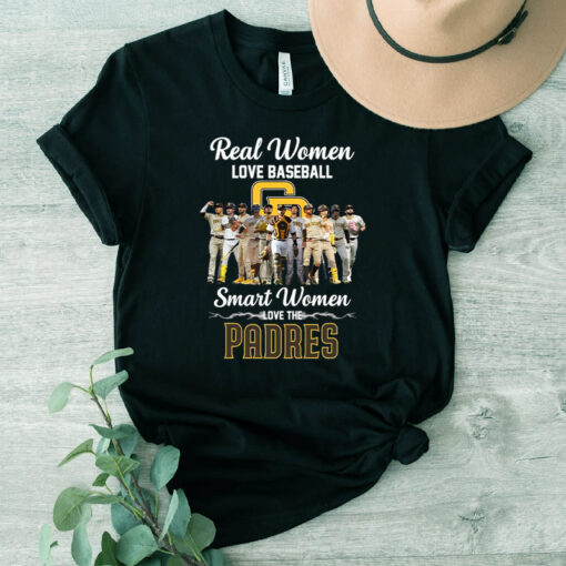 Real Women Love Baseball Smart Women Love The San Diego Padres 2023 TShirt