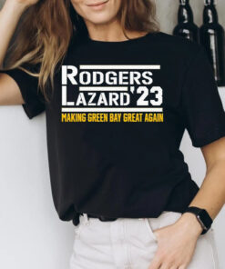 Rodgers Lazard 23 Make Green Bay Packers Great Again T-Shirts