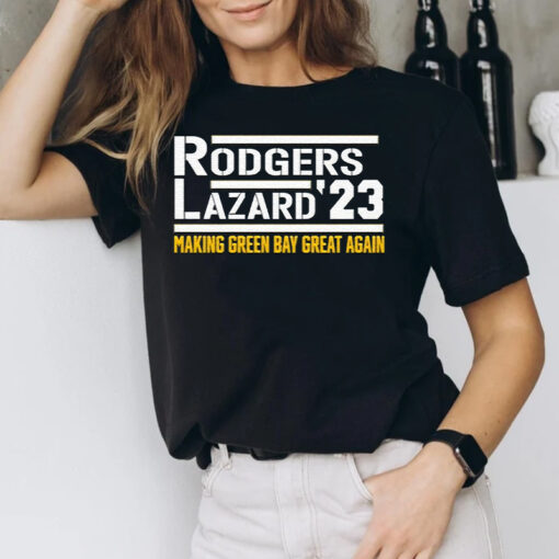 Rodgers Lazard 23 Make Green Bay Packers Great Again T-Shirts