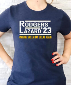 Rodgers Lazard 23 Make Green Bay Packers Great Again TShirt