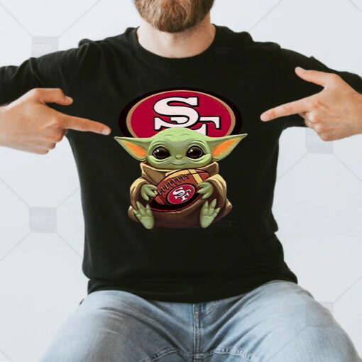 San Francisco 49ers Baby Yoda T Shirts