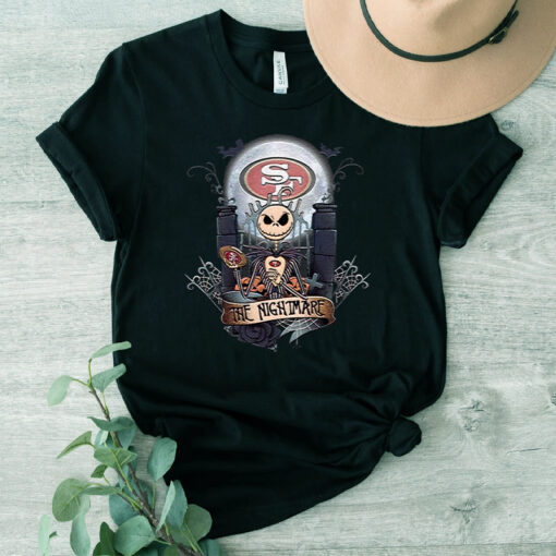 San Francisco 49ers Jack Skellington TShirt