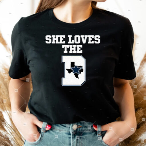 She Loves The Dallas Cowboys TShirt