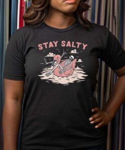 Stay Salty Skeleton, Grunge, Skull T-Shirt