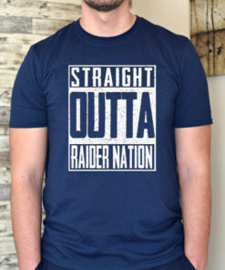 Straight Outta Raider Nation Las Vegas Raiders Unisex TShirts