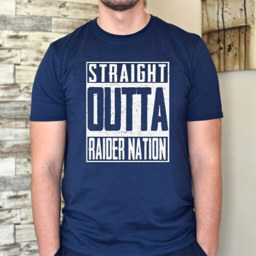 Straight Outta Raider Nation Las Vegas Raiders Unisex TShirts