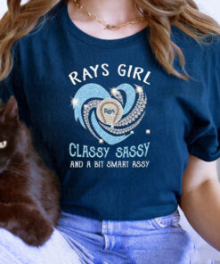 Tampa Bay Rays Girl Classy Sassy And A Bit Smart Assy Unisex T Shirts