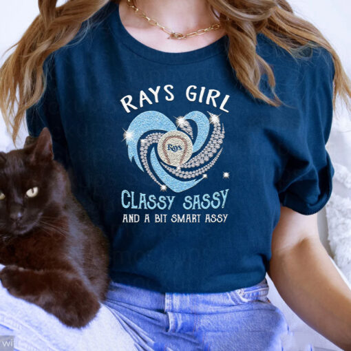 Tampa Bay Rays Girl Classy Sassy And A Bit Smart Assy Unisex T Shirts