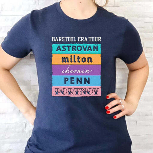 The Barstool Era Tour T Shirts