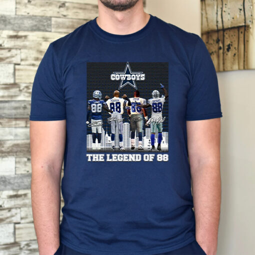 The Dallas Cowboys The Legend Of 88 T-Shirts