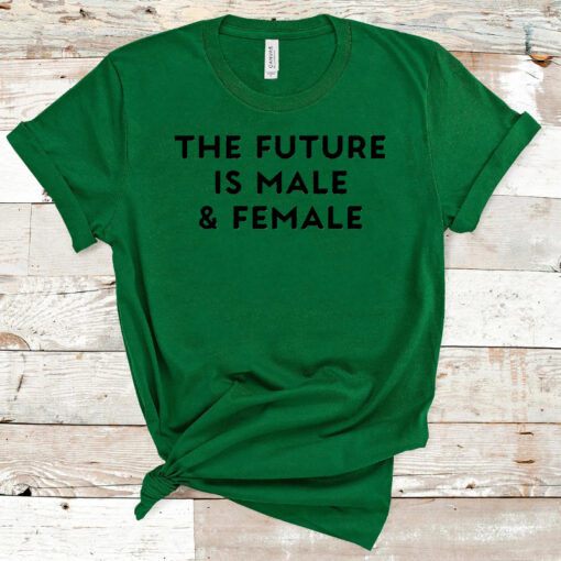 The Future 2024 Is Male And Female TShirts