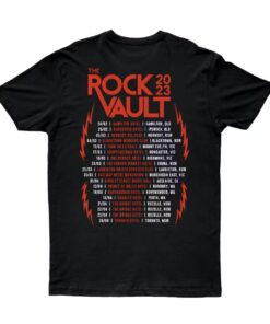 The Screaming Jets Vault Tour Shirt back