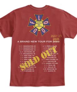 They Might Be Giants 2022-2023 Flood Tour Shirt back