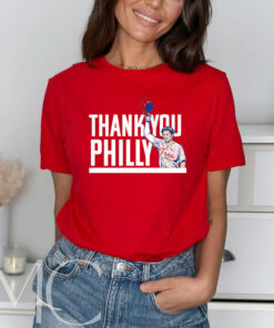 Trea Turner Thank You Philly Shirts