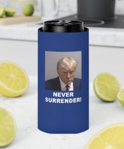 Trump Never Surrender Beverage Cooler Can 2