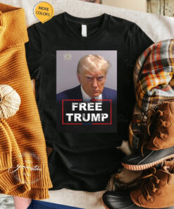 Trump mugshot tshirts