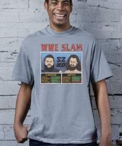 WWE Slam Owens and Zayn T Shirts