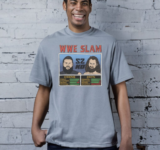 WWE Slam Owens and Zayn T Shirts