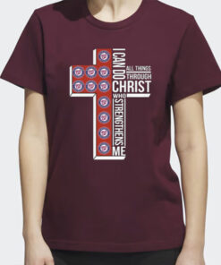 Washington nationals cross I can do christ who strengthens me all things through 2023 shirts