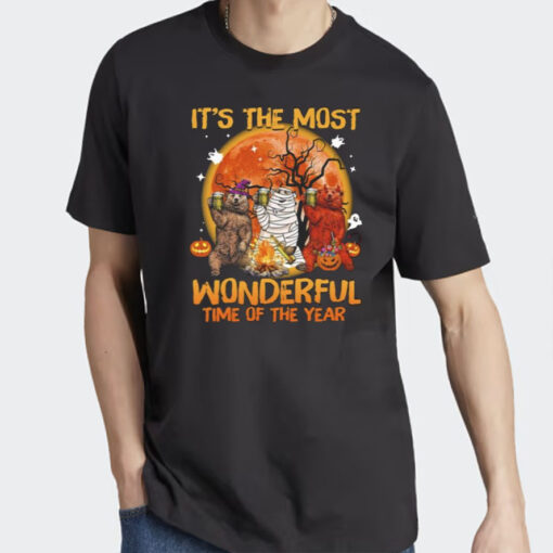 Witch bear it’s the most wonderful time of the year halloween 2023 t shirt