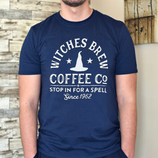 Witches Brew Coffee Company Stop For A Spell 1692 TShirts