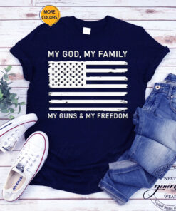 my god my family t-shirt