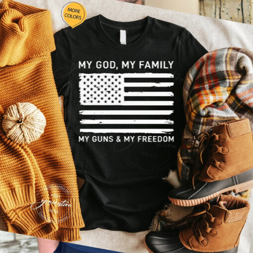 my god my family tshirt