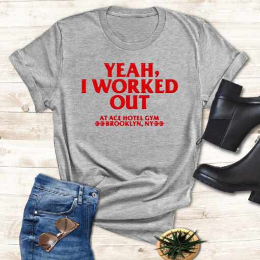 wahlid Mohammad Yeah I Worked Out Shirts