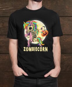 Zombiecorn Zombie Unicorn Shirt Dab Dance Halloween Shirt